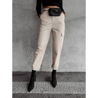 SPODNIE BOJÓWKI CARGO ZELIA BEIGE