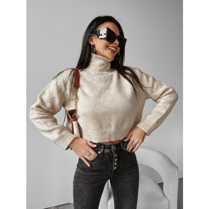 SWETER GOLF OLAVOGA LEILA BEIGE