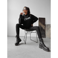 SWETER OLAVOGA LOVE LOCO BLACK