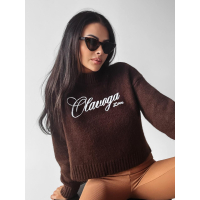 SWETER OLAVOGA LOVE LOCO BROWN