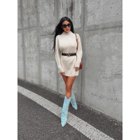 SWETER TUNIKA OVERSIZE LOPE BEIGE