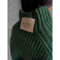 SWETER TUNIKA OVERSIZE LOPE GREEN