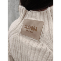 SWETER TUNIKA OVERSIZE LOPE BEIGE