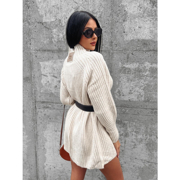 SWETER TUNIKA OVERSIZE LOPE BEIGE
