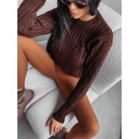 SWETER Z OLAVOGA NA RĘKAWIE MILLY BROWN