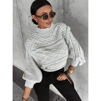 SWETER Z PÓŁGOLFEM WARKOCZ OSLO