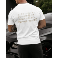 BLUZKA T-SHIRT MĘSKI OLAVOGA MEN VEGOSH ECRU