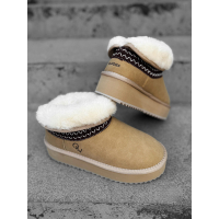 BUTY DAMSKIE ŚNIEGOWCE FUTERKO OLAVOGA SHOES BAILA BEIGIE