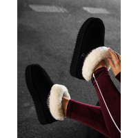 BUTY DAMSKIE ŚNIEGOWCE FUTERKO OLAVOGA SHOES BAILA BLACK