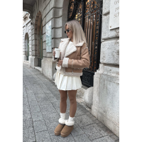 BUTY DAMSKIE ŚNIEGOWCE FUTERKO OLAVOGA SHOES BAILA CARMEL
