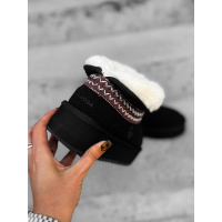 BUTY DAMSKIE ŚNIEGOWCE FUTERKO OLAVOGA SHOES BAILA BLACK
