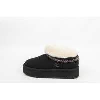 BUTY DAMSKIE ŚNIEGOWCE FUTERKO OLAVOGA SHOES BAILA BLACK