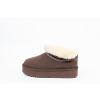 BUTY DAMSKIE ŚNIEGOWCE FUTERKO OLAVOGA SHOES BAILA BROWN