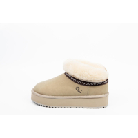 BUTY DAMSKIE ŚNIEGOWCE FUTERKO OLAVOGA SHOES BAILA BEIGIE