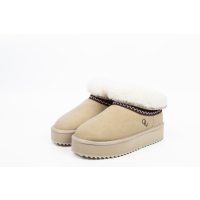 BUTY DAMSKIE ŚNIEGOWCE FUTERKO OLAVOGA SHOES BAILA BEIGIE
