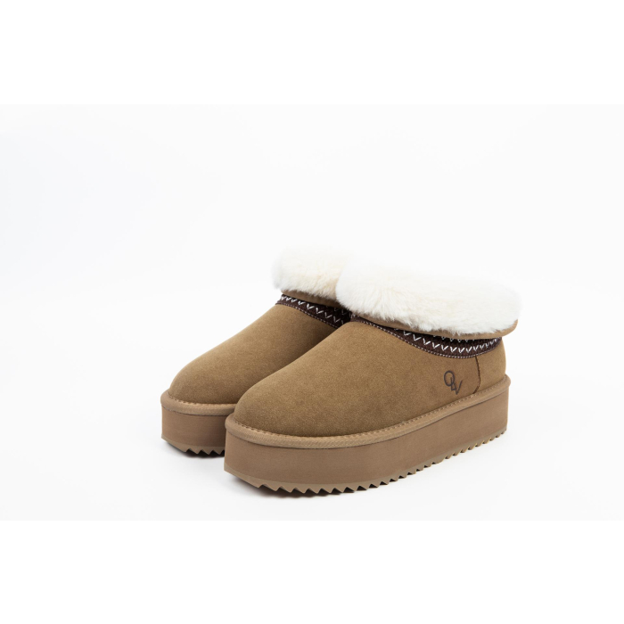 BUTY DAMSKIE ŚNIEGOWCE FUTERKO OLAVOGA SHOES BAILA CARMEL