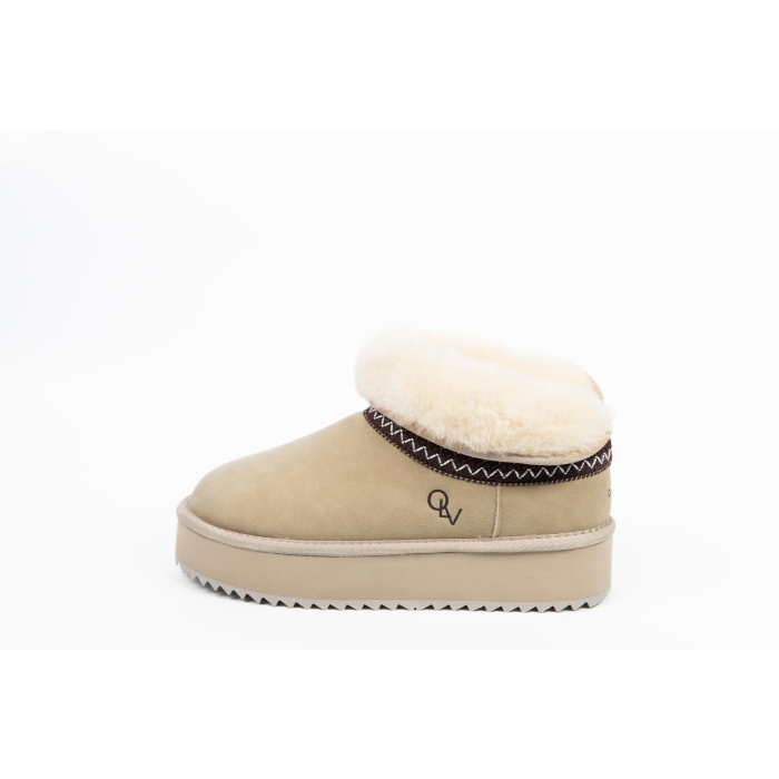 BUTY DAMSKIE ŚNIEGOWCE FUTERKO OLAVOGA SHOES BAILA BEIGIE