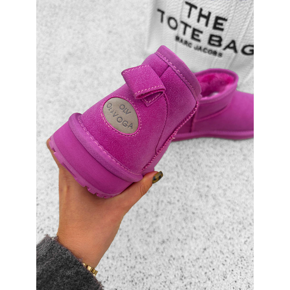 BUTY DAMSKIE ŚNIEGOWCE OLAVOGA SHOES CUSHY PINK