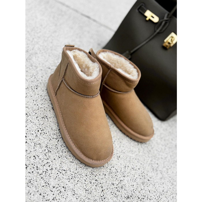 BUTY DAMSKIE ŚNIEGOWCE OLAVOGA SHOES CUSHY BEIGIE