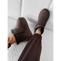 BUTY DAMSKIE ŚNIEGOWCE OLAVOGA SHOES MISTIC BROWN
