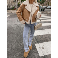 BUTY DAMSKIE ŚNIEGOWCE OLAVOGA SHOES MISTIC BEIGIE