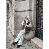 BUTY DAMSKIE ŚNIEGOWCE OLAVOGA SHOES MISTIC BROWN