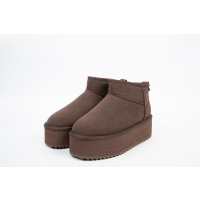 BUTY DAMSKIE ŚNIEGOWCE OLAVOGA SHOES MISTIC BROWN