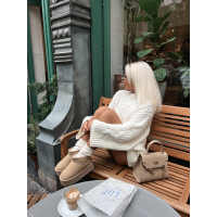 BUTY DAMSKIE ŚNIEGOWCE OLAVOGA SHOES MISTIC BEIGIE