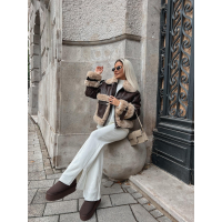 BUTY DAMSKIE ŚNIEGOWCE OLAVOGA SHOES MISTIC BROWN