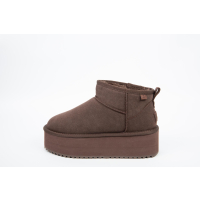 BUTY DAMSKIE ŚNIEGOWCE OLAVOGA SHOES MISTIC BROWN