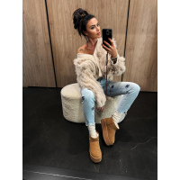BUTY DAMSKIE ŚNIEGOWCE OLAVOGA SHOES MISTIC CARMEL