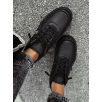 BUTY DAMSKIE SNEAKERSY NA PLATFORMIE OLAVOGA SHOES OFF WHITE BLACK