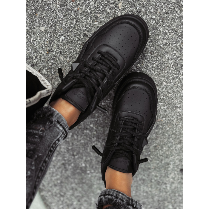 BUTY DAMSKIE SNEAKERSY NA PLATFORMIE OLAVOGA SHOES OFF WHITE BLACK