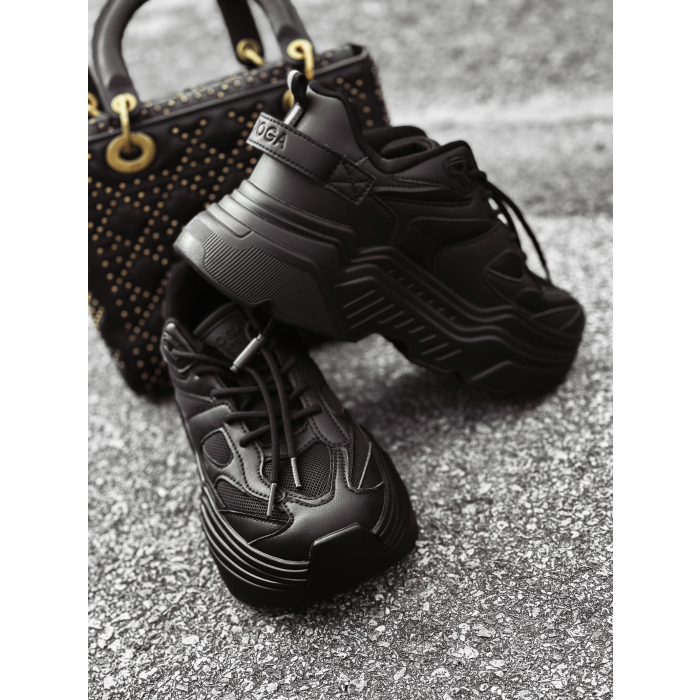 BUTY DAMSKIE SNEAKERSY OLAVOGA SHOES DIVISION BLACK