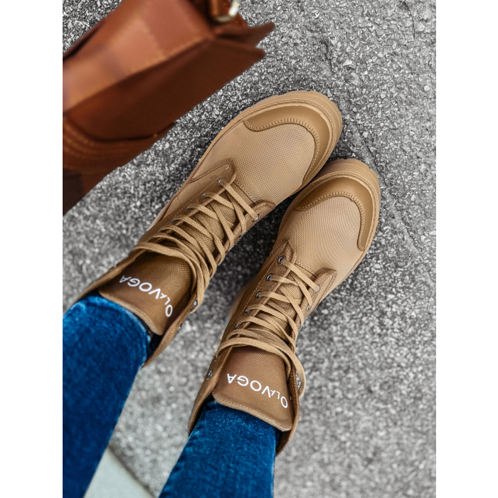 BUTY DAMSKIE WORKERY OLAVOGA SHOES PASSION CAMEL