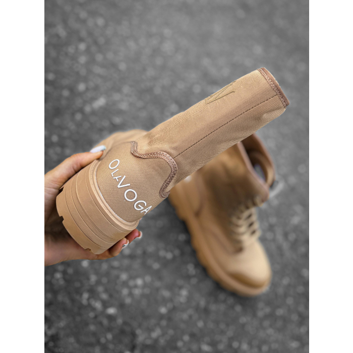 BUTY DAMSKIE WORKERY OLAVOGA SHOES PASSION CAMEL