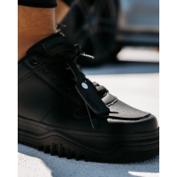 BUTY MĘSKIE SNEAKERSY NA GRUBSZEJ PODESZWIE OLAVOGA MEN SHOES GTX BLACK
