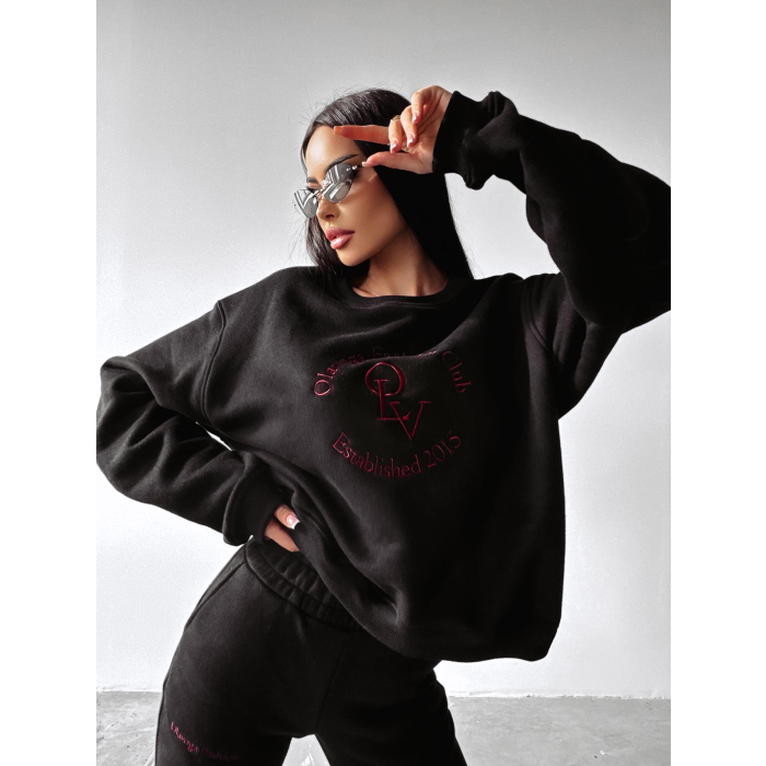 KOMPLET DRES DAMSKI HAFT OLAVOGA DOWNTOWN BLACK