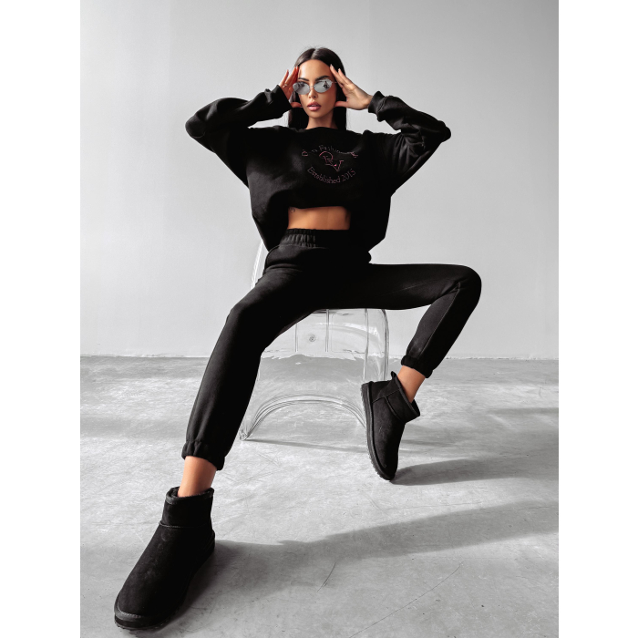 KOMPLET DRES DAMSKI HAFT OLAVOGA DOWNTOWN BLACK