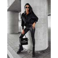 KOSZULA DAMSKA OVERSIZE OLAVOGA SWOON BLACK