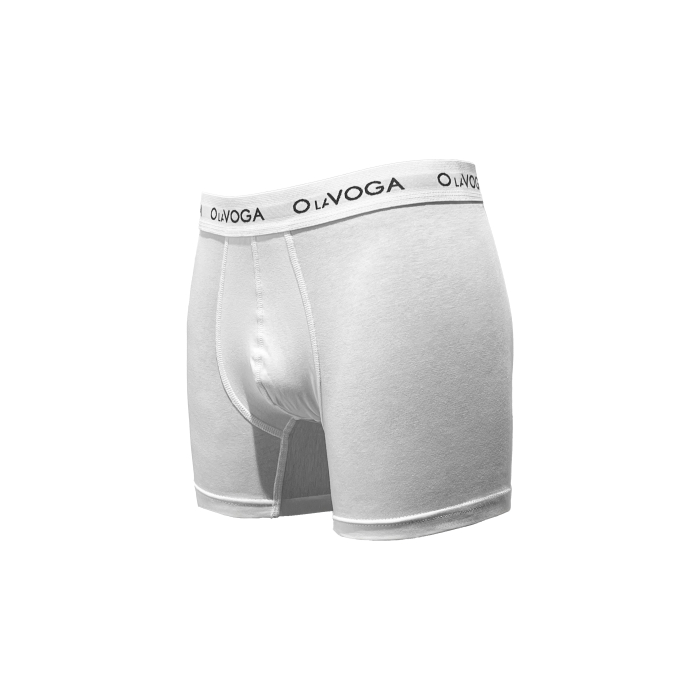 MAJTKI BOKSERKI BAWEŁNIANE OLAVOGA BEST WHITE