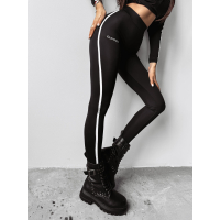 SPODNIE LEGGINSY MODELUJĄCE LAMPAS HAFT OLAVOGA VERTUAL BLACK