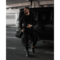 SWETER MĘSKI OLAVOGA MEN BANDA BLACK