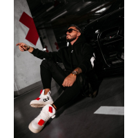 BLUZA MĘSKA BAWEŁNIANA OVERSIZE OLAVOGA MEN VINTA BLACK