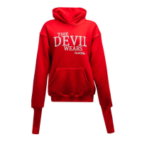 BLUZA DRESOWA BAWEŁNIANA DAMSKA HOODIE OLAVOGA SASSY MUSE RED