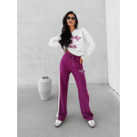 BLUZA DRESOWA BAWEŁNIANA DAMSKA OLAVOGA CHARME ECRU