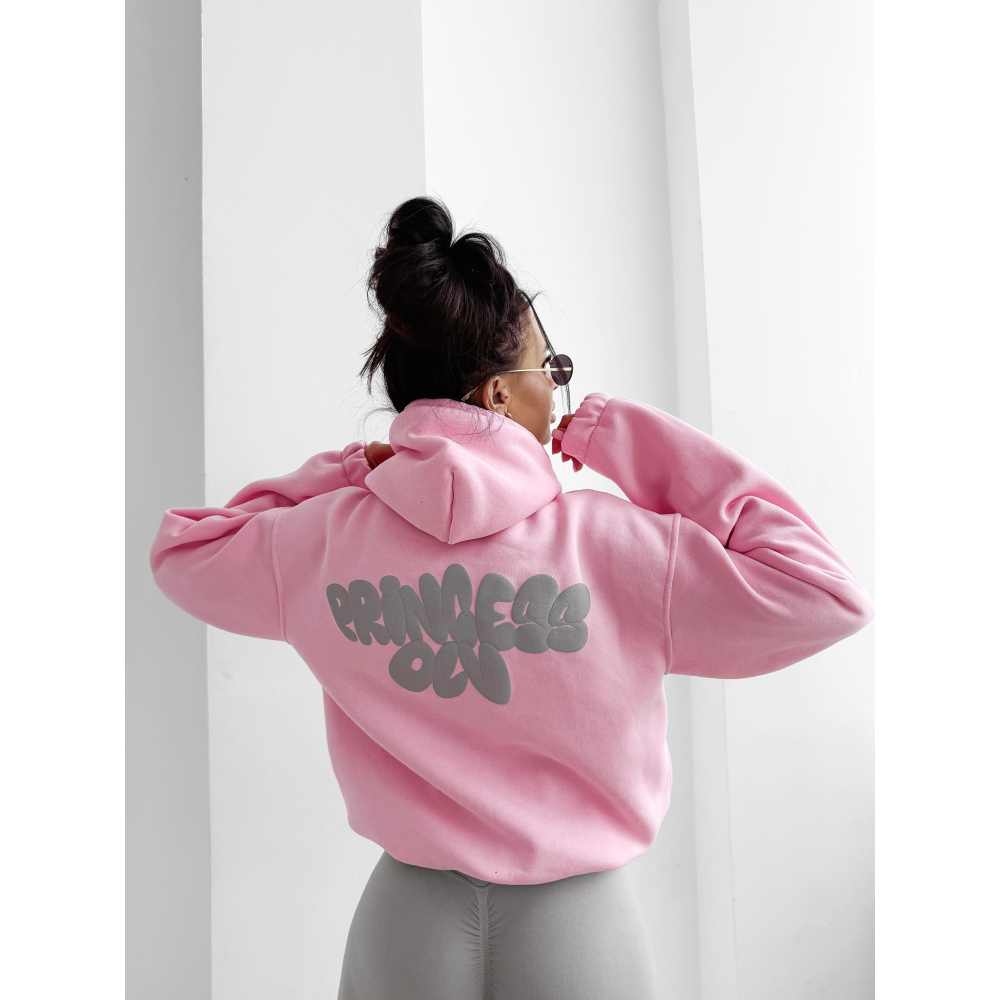 BLUZA DRESOWA BAWEŁNIANA DAMSKA PRINCESS OLV OLAVOGA FROST LAYER PUDER