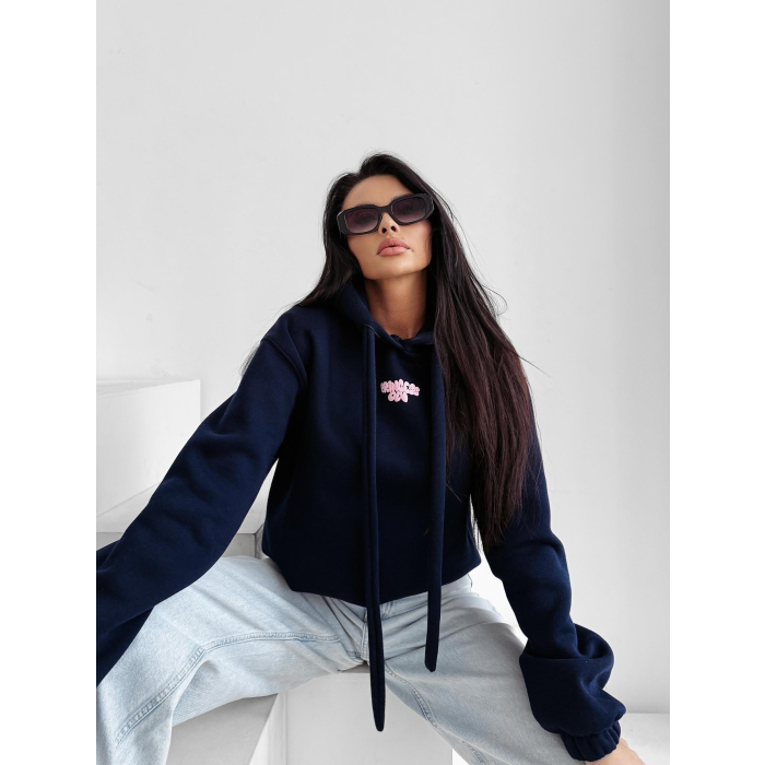 BLUZA DRESOWA BAWEŁNIANA DAMSKA PRINCESS OLV OLAVOGA FROST LAYER GRANAT