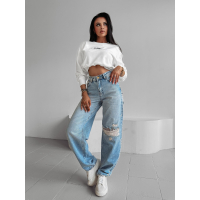 BLUZA DRESOWA DAMSKA OVERSIZE OLAVOGA CINNAMON HAZE ECRU