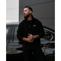 BLUZA MĘSKA POLAR OLAVOGA MEN LUMIS BLACK